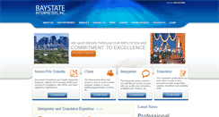 Desktop Screenshot of baystateinterpreters.com